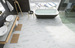 Кварцевый ламинат Fargo Stone Камень Белый Мрамор 6089-1
